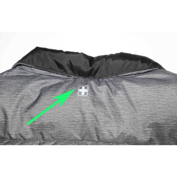 Swiss Tech Performance Gear Gray/Silver Puffer Jacket Mens‎ Size 3XL 54-56 - Picture 4 of 4